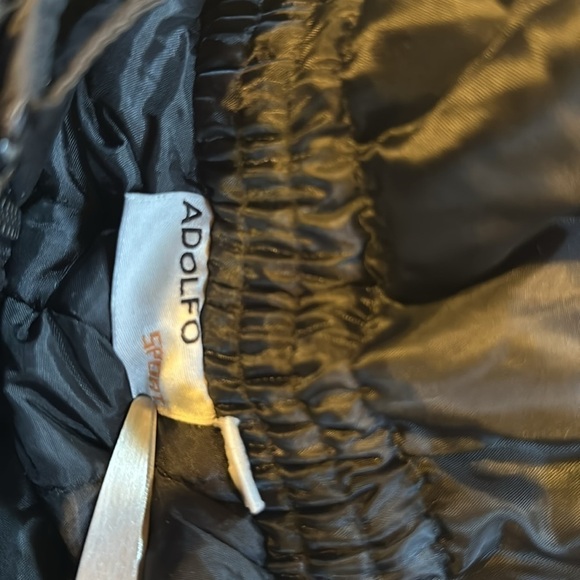 Adolfo Sport black medium unisex overalls with zipper and buttons side pocket - Picture 6 of 10